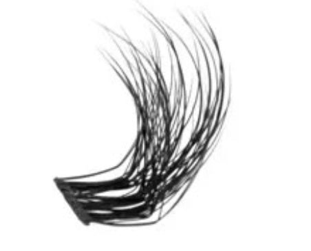 “Spike-cy” Cluster Lash Extensions